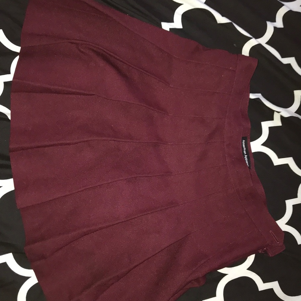 American Apparel Pleated Skirt